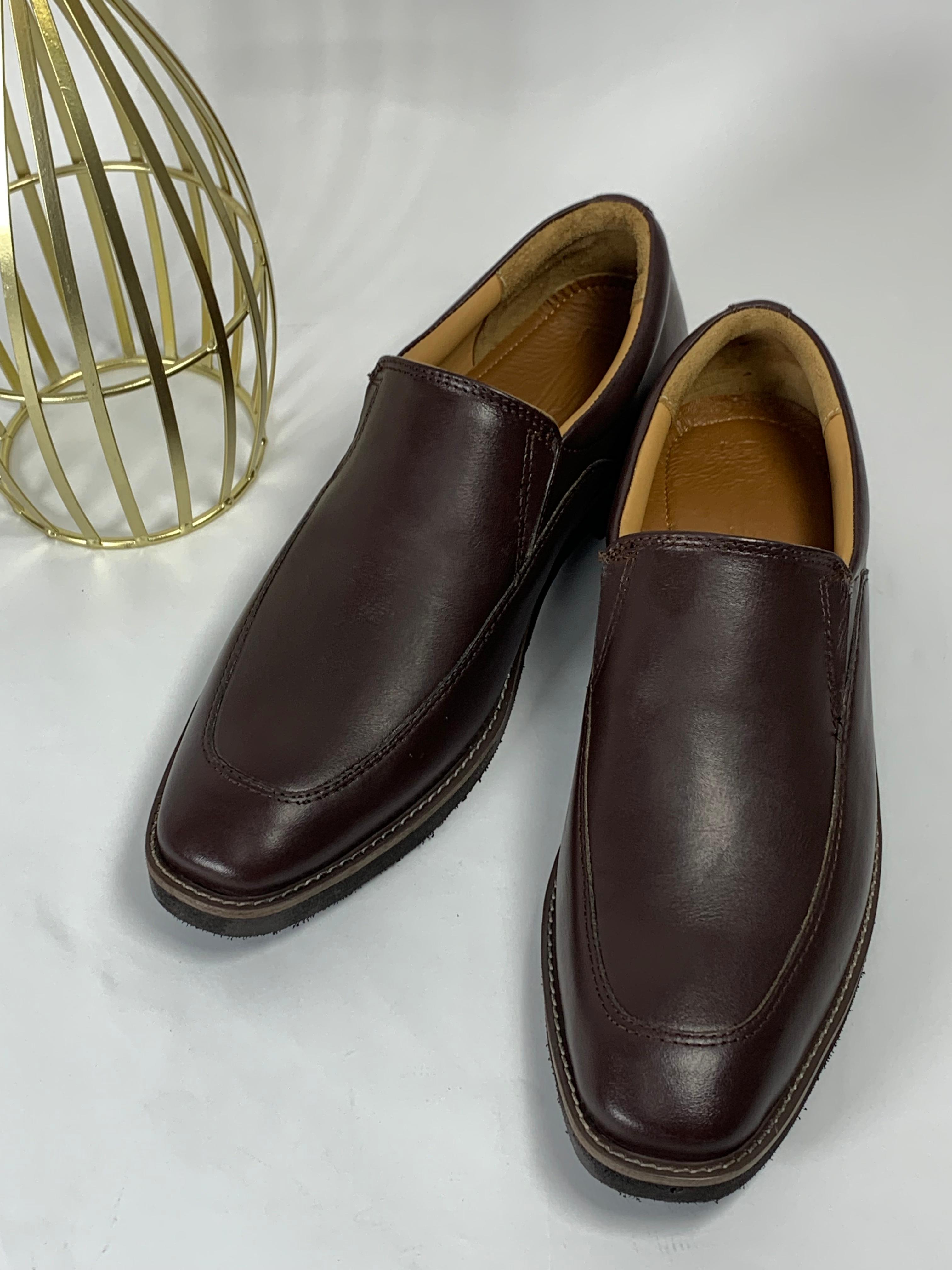 Cow Leather Linning Shoe For Men