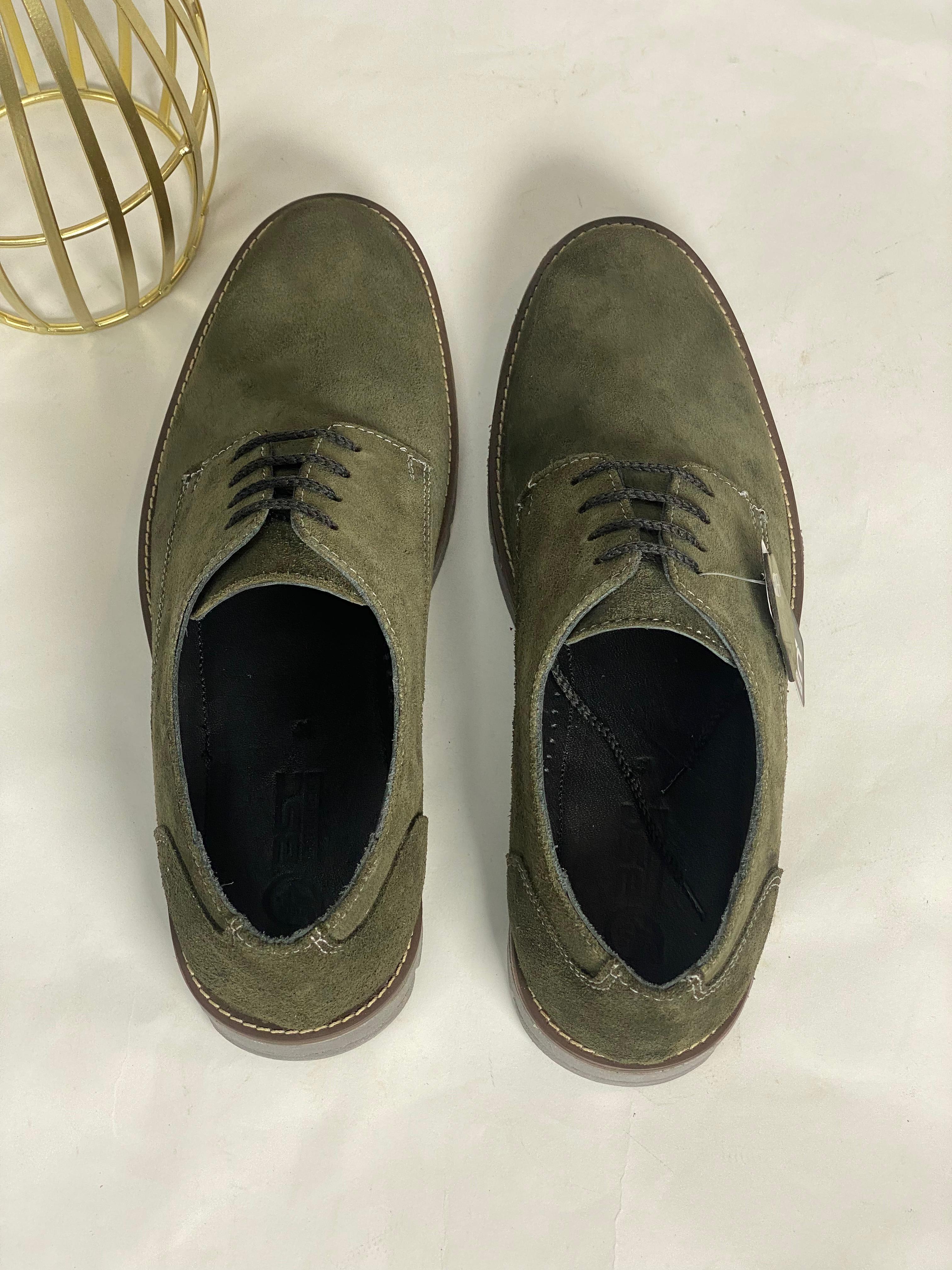 Suede Green Shoe for Men