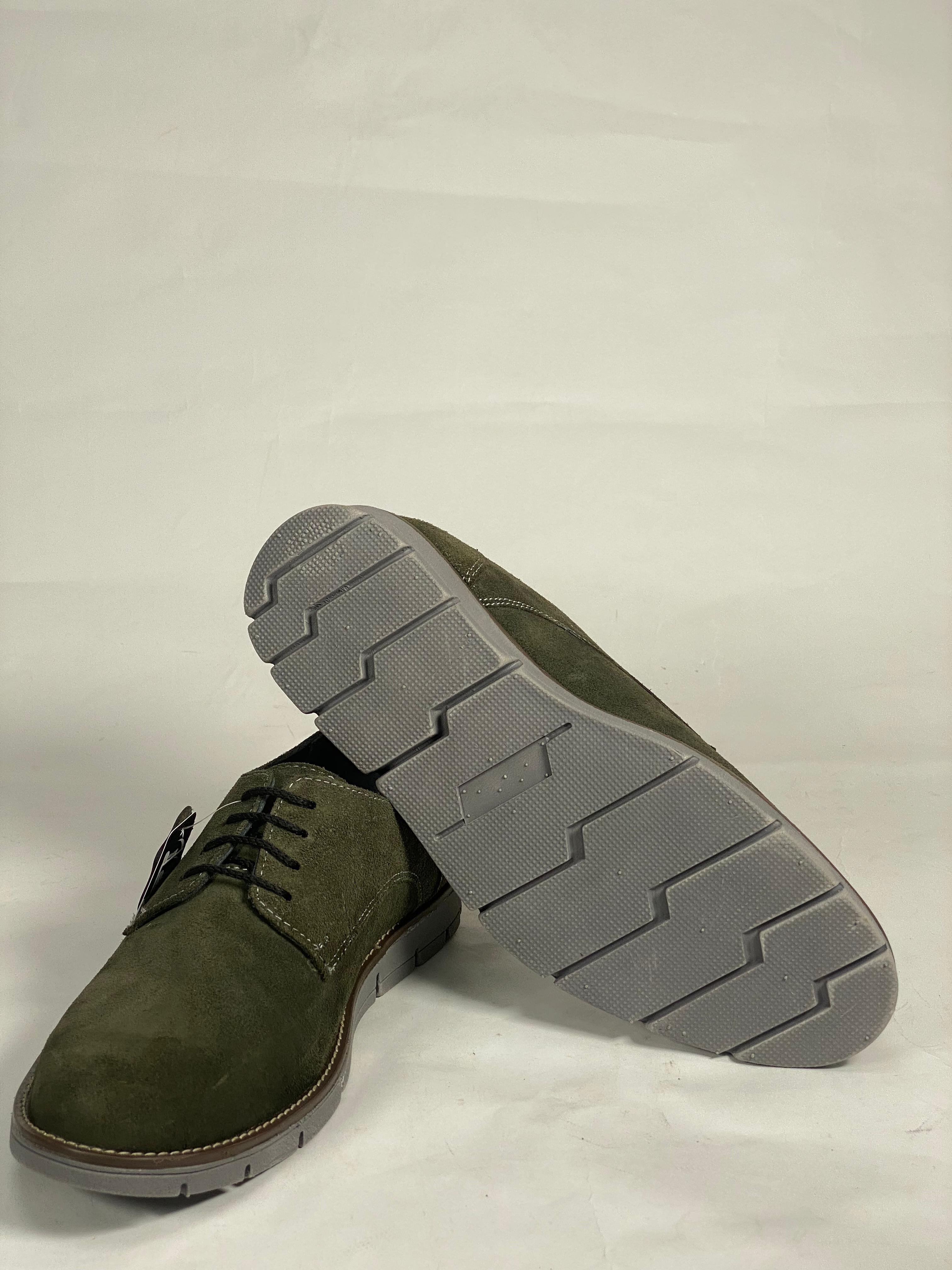 Suede Green Shoe for Men